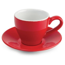 Olympia Filiżanka do espresso czerwona 100 ml, Cafe