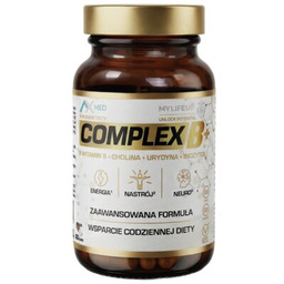 AX MED Kompleks witamin Complex B+ (60 kapsułek)