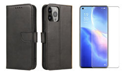 Etui Portfel Magnet Case Wallet + Szkło Płaskie