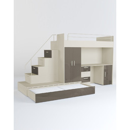 Meblościanka Raj 5 Kaszmir Połysk - pokój dziecięcy,