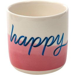 moses. Nowoczesny kubek do kawy z ceramiki, bez