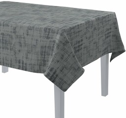 Obrus prostokątny, szary beton, Velvet