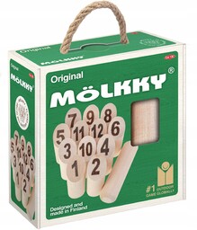 Gra Mölkky w kartoniku z rączką