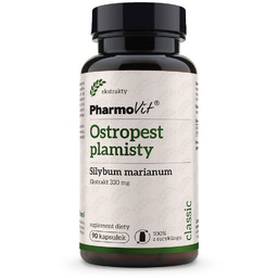 PHARMOVIT Ostropest plamisty suplement diety 90 kapsułek