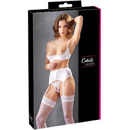 Shelf Bra Set white 85C/L