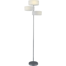 Lampa podłogowa chromowana 3-punktowa DRS8006/3F 8C z serii