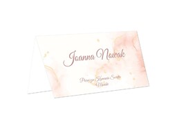 Winietki personalizowane składane na I Komunię Świętą -