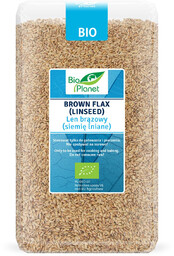 Bio Planet Len brązowy siemię lniane 1 kg