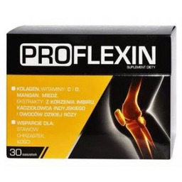 Proflexin - 30 saszetek na stawy kolagen miedź
