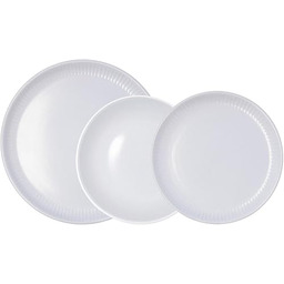 BIDASOA MOANA - 12-częściowy zestaw naczyń ceramicznych -