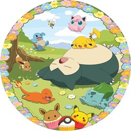 Erwachsenenpuzzle 500 Teile - Blumige Pokémon