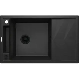 Deante Magnetic ZRM G113 Granitowy Grafitowy/Metalik Zlewozmywak prostokątny