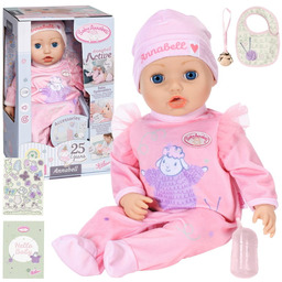 Baby Annabell Active Lalka Interaktywna Annabell 43cm
