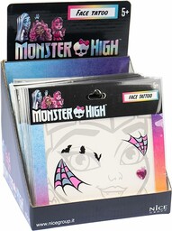 Nice Group - Monster High Face Tattoo, 1