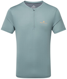 RONHILL Koszulka do biegania TECH 1/2 ZIP S/S