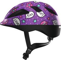 ABUS Kask rowerowy Smooty 2.0 Fioletowy dla Dzieci