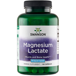 Swanson Mleczan magnezu, 120 kapsułek