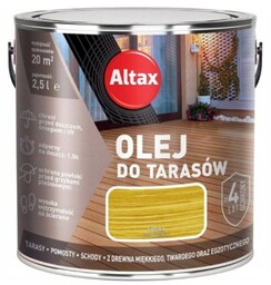 ALTAX Olej do tarasów 2,5L sosna