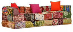 Elior Patchworkowa modułowa sofa Demri 5D