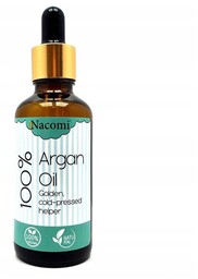 Nacomi Rafinowany Natural 100% Olej Arganowy Przeciwzmarszczkowy Antycellulitowy