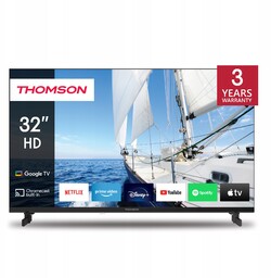 Telewizor 32" Smart Tv Led Hd Ready Google