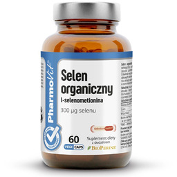 PHARMOVIT Selen organiczny l-selenometionina suplement diety 60 kapsułek