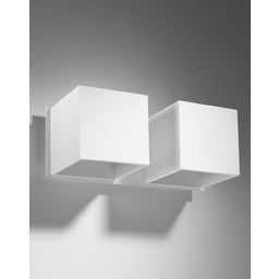 Sollux Lighting Kinkiet QUAD 2 SL.0656 biały