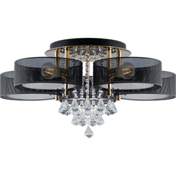 Plafon kryształowy Lampa na pilota ANTILA DRS8006/5 TR