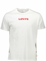 LEVIS BIAŁA MĘSKA KOSZULKA Z KRÓTKIM RĘKAWEM