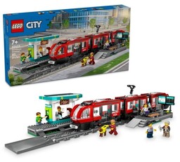 LEGO City 60423 Tramwaj miejski ze stacją