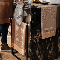 Le Jacquard Fran ais Ściereczka kuchenna Barista Black