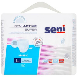 SENI ACTIVE SUPER L, 10szt. - Elastyczne majtki