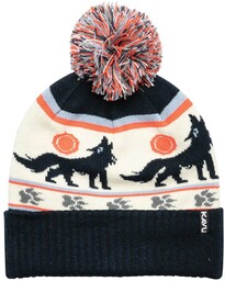 Czapka z pomponem Kavu Herschel - howling wolf