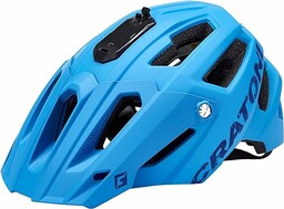 Cratoni Unisex  kask dla dorosłych AllTrack, niebieski,