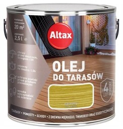 ALTAX Olej do tarasów 2,5L naturalny