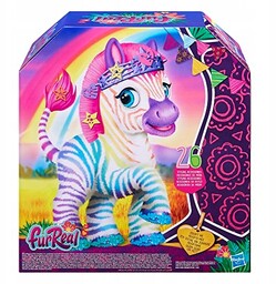 Fur Real My Rainbow Zebra Zenya Moja Tęczowa