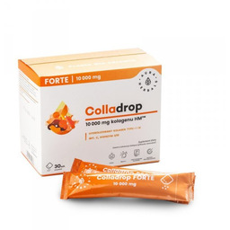 AURA HERBALS Colladrop Forte Hydrolizowany Kolagen morski 10000