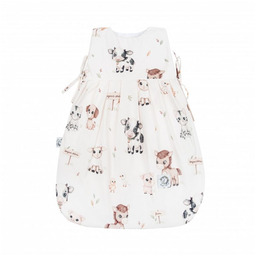 Bonjour Cherie Śpiworek bawełniany 0-6 Farma