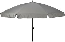 Parasol plażowy z pochyleniem śr. 185 cm, szary