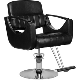 HAIR SYSTEM FOTEL FRYZJERSKI HS52 CZARNY