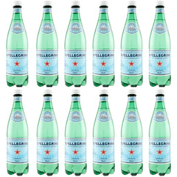 Woda mineralna gazowana San Pellegrino 12x750ml