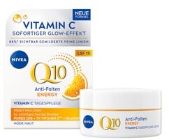 NIVEA Q10 Energy Anti-Falten Tagespflege LSF 15 Krem