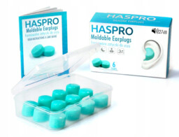 Haspro Moldable Earplugs Formowane zatyczki do uszu 6