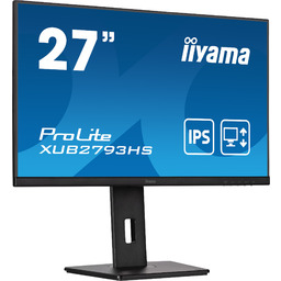 iiyama ProLite XUB2793HS-B7 27" IPS Monitor, 1920 x