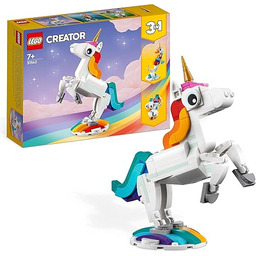 LEGO 31140 Creator 3 w 1 Magiczny jednorożec,