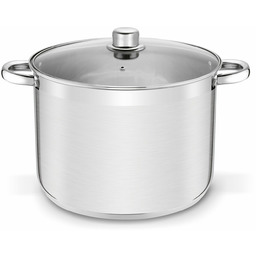 Wysoki Garnek Indukcja Duży garnek gastronomiczny stal nierdzewna