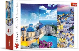 Trefl Greckie Wakacje Puzzle 3000 Elementów o Wysokiej