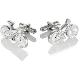 Spinki do mankietów X2 Srebrne Rowery AJ615