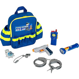 Theo Klein 8802 Plecaczek policyjny Ben&Sam W zestawie: