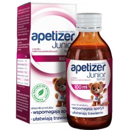 Apetizer Junior, syrop dla dzieci powyżej 3 roku,
